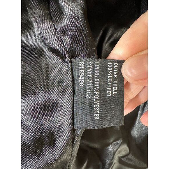 Wilson Leather Maxima Women's Leather Vest Christian Motorcycle Assoc Logo SZ M - Picture 8 of 9